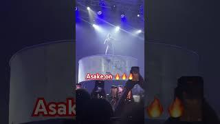 Asake delivers an electrifying lonely at the top performance at his concert #asake