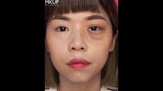 MKUP美咖【三色遮瑕膏！快速擊敗超恐怖黑眼圈】