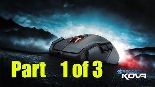 ROCCAT KOVA Gaming Mouse Unboxing and Review Part 1 of 3