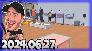 TURKÁLÓ ÜZEMELTETÉS #2 | Clothing Store Simulator (2024-06-27)