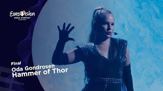 Oda Gondrosen - Hammer of Thor - LIVE (Melodi Grand Prix 2022, Final)