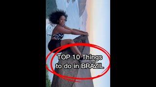 Brazil - TOP  Things To Do! ️ #brazil #travelrio #lovetravel #travelawesome #buyforhernowshop