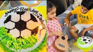 Birthday vlog| Birthday celebration of my son at home | kids special dinner|  How mithai wished bro