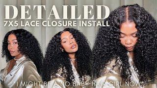 STEP BY STEP BIG FLUFFY CURLS & BLACK FRIDAY DEALS | 7x5 LACE CLOSURE Ft Nadula Hair