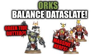 Green Tide & Meganobz NERFS! GW Hammers The Orks! │ Warhammer 40k 10th Edition