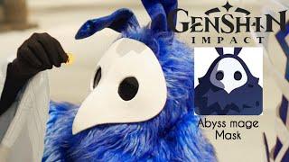 How to make a mask | Abyss mage - Genshin impact