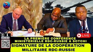 ACTU. ÉCLAIRÉES 11-11:SIGNATURE DE L'ACCORD DE COOPÉRATION MILITAIRE RDC-RUSSIE/Enjeux Géopolitiques