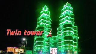 Twin tower  in Karimganj  || #twin tower/ the sonbeel blogger