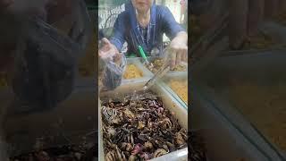 越南，胡志明，街头小吃，腌螃蟹/Pickled crab, Street booth, Ho Chi Minh, Vietnam #food #travel #streetfood #vietnam