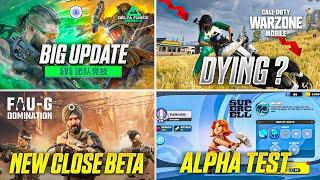 DELTA FORCE MOBILE BIG UPDATE | WARZONE MOBILE DYING | FAUG DOMINATION | SUPERCELL NEW GAME 