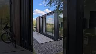 Luxury Container Office #shippingcontainerhouse #containerhouse #airbnb #design #containeroffice