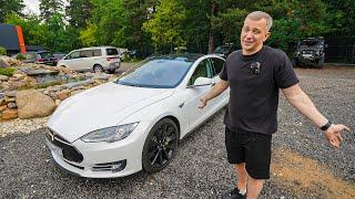 1 год с Tesla Model S - ГОРЬКАЯ ПРАВДА! СТОИМОСТЬ РЕМОНТА И ЭКСПЛУАТАЦИИ.