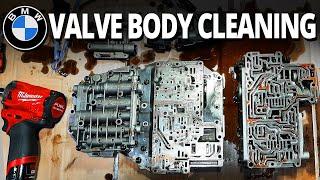BMW E28, E32, E34 Valve Body Cleaning (ZF 4HP22)