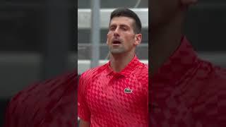 Quite the controversial moment between Djokovic and Norrie  #shorts #cameronnorrie #djokovic