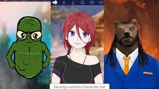 Live2D FACERIG CUSTOM models