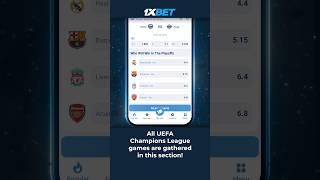 How to make bet on UEFA CHAMPIONS LEAGUE? Best guide for Begginer | HOW TO MAKE BET ON UCL on 1xbet?