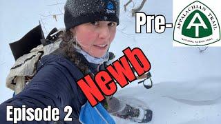 First Snowshoe-ing Experience | Appalachian Trail 2025 Prep | Episode 2