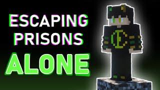 Escaping Minecraft Prisons Alone As Prisoner [Ivory Parody]