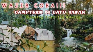 #camping Keluarga menjelang puasa di Batu Tapak | Trekking view Hutan