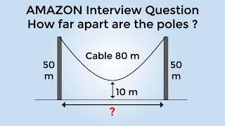 How To Solve Amazon's Hanging Cable Interview Question