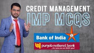 Bank of India & PNB | Important Credit Management Questions