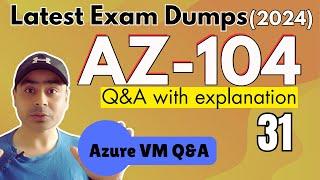 EP31: AZ-104: Exam Dumps | Azure Administrator Certification | PDF #az104 #azure #kubernetes