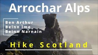 002 Spectacular views of Argyll & Bute from the Cobbler (Ben Arthur), Beinn Ime & Beinn Narnain