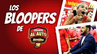 Los bloopers del #RetoHavoline3 Pégate al Auto