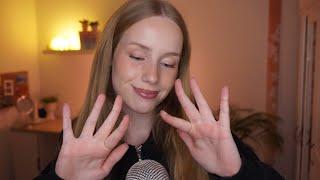 ASMR Finger fluttering & dry hand sounds