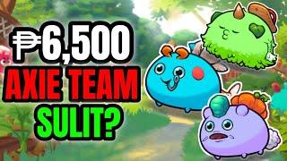 ₱6,500 AXIE DREAM TEAM (KAKASA BA?) | Axie Origins Update