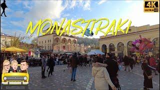 Monastiraki  Athens Greece Walking Tour