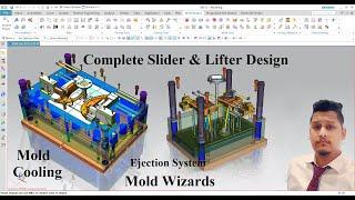 Sliders and Lifter Design in Mold Wizards or How to Design and Slider & lifter in Injection Mould