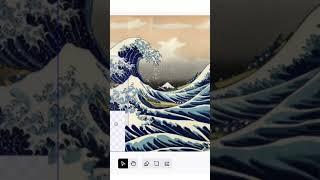 Using A.I. to EXTEND Famous Art (The Great Wave off Kanagawa)