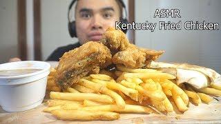 Asmr KENTUCKY FRIED CHICKEN *SAVAGE EATING *No Talking