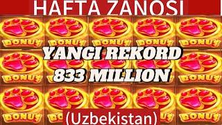 HAFTANING TOP-5 MEGA ZANOSLARI.Заносы недели (Uzbekistan). Выпуск-29 #haftazanosi #zanos #kazino