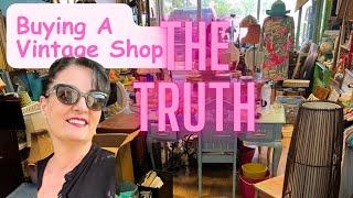 I purchased a vintage shop, the truth about brick and mortar stores