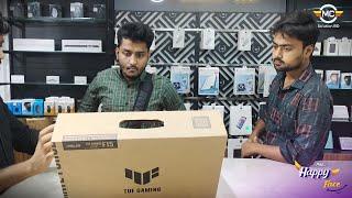 Asus TUF F15 Gaming Laptop Unboxing at MC Solution BD – Happy Customer's Reaction!