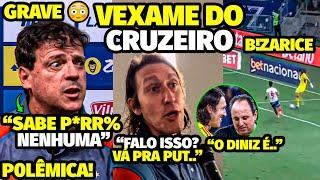 O LANCE QUE FEZ CÁSSIO SER HUMlLHADO POR DINIZ E FICAR TRANSTORNADO APÓS PAPO COM ROGÉRIO NO VEXAME