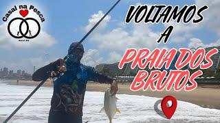 FOI UM ATRÁS DO OUTRO NA ENGORDA DE PONTA NEGRA#pescaria #fishing #peixes #pescaesportiva #praia