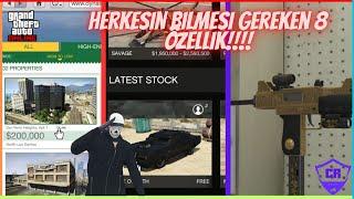 Bütün Gta 5 oynayanların bilmesi gereken 8 özellik