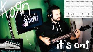 Korn - It's On! |Guitar Cover| |Tab|