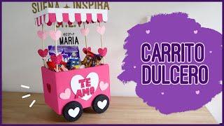 Cómo hacer un carrito dulcero – regalo con poco presupuesto DIY    Soy Maria Zapata