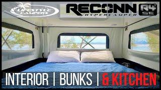 Pt 2 | LIFESTYLE RECONN R4T SE | Interior, Kitchen, Induction, Bunks & Ensuite | Australian Hybrid