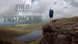 SOLO WILD CAMPING in Wales - FASTPACKING adventure Brecon Beacons