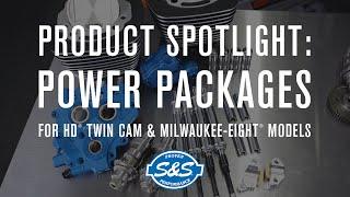 S&S Cycle Product Spotlight - Power Packages for HD® Twin Cam & M8 Models