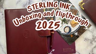 2025 UNBOXING STERLING INK A5 HORIZONTAL COMMON PLANNER