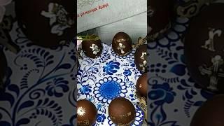 Классический рецепт покраски пасхальных яиц #рецепты #какпокраситьяйца #яйцанапасху #пасха