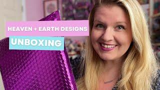 [FLOSSTUBE] Unboxing a Heaven and Earth Designs Kit