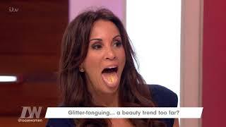 Glitter - for Your Mouth!? | Loose Women