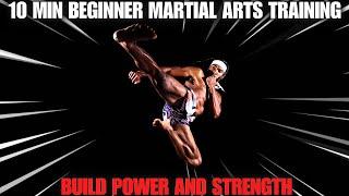 10 Min Beginner Martial Arts Workout For Power And Strength